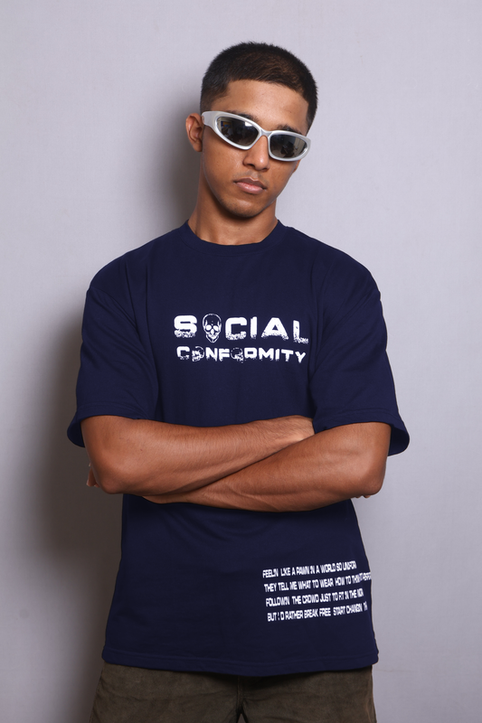 SOCIAL CONFORMITY- OVERSIZED TSHIRT